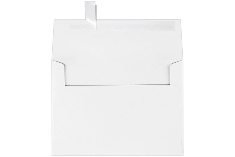 [Australia - AusPower] - LUXPAPER A7 Invitation Envelopes for 5 x 7 Cards in 80 lb. Bright White, Printable Envelopes for Invitations, w/Peel and Press Seal, 50 Pack, Envelope Size 5 1/4 x 7 1/4 (White) 50 Qty. 80lb. White 