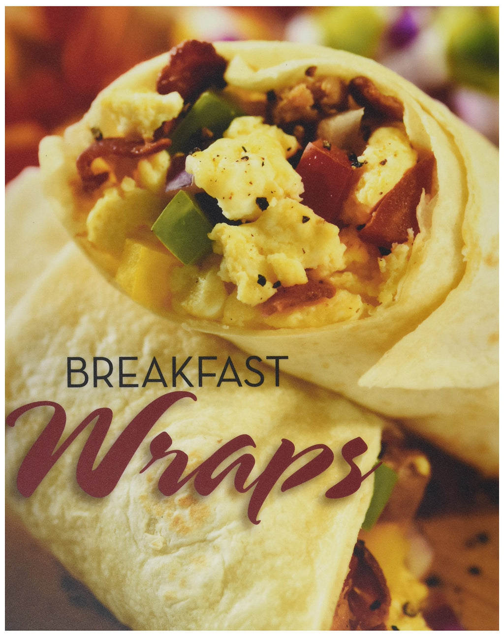 [Australia - AusPower] - Bon Chef 50156POS1 Point of Sale Sign, Legend"Breakfast Wraps" with Individual Menu Graphics, 8-1/2" Width x 11" Height Breakfast Wraps 