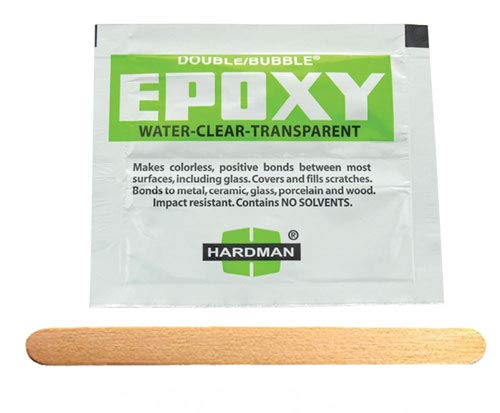 [Australia - AusPower] - Hardman Double Bubble "Green" Crystal Clear (Clear as Water) Epoxy 10 Packs (#04004) 