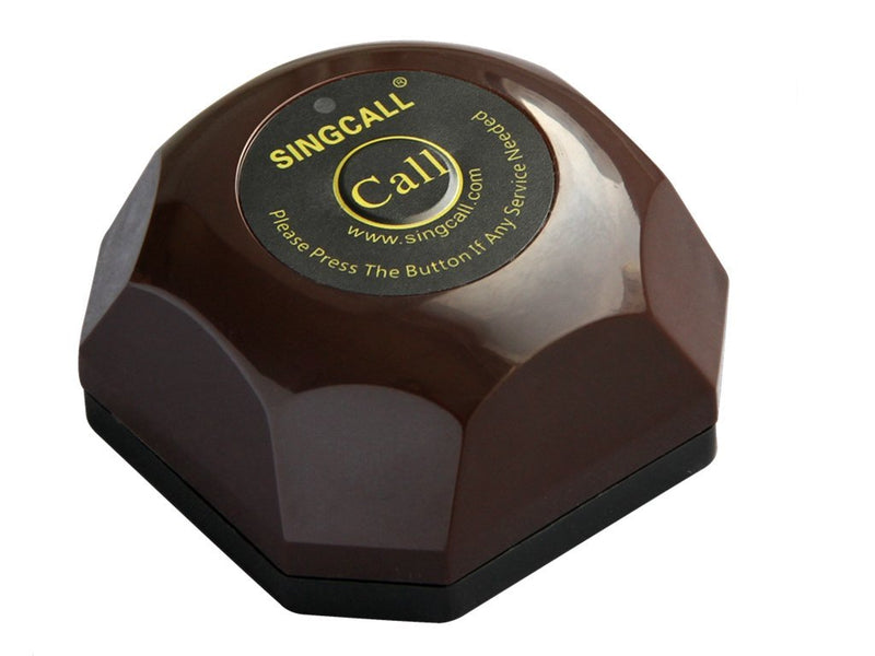 [Australia - AusPower] - SINGCALL Wireless Calling System,One Button Pager,Coffee,(APE560) Can't Be Used Alone 