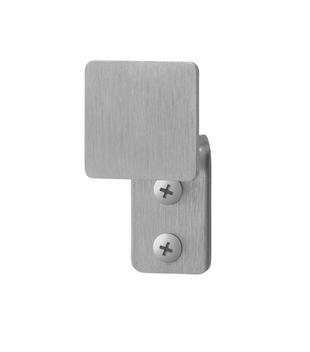 [Australia - AusPower] - Bradley 917-000000 Stainless Steel Single Clothes Hook, 1-1/4" Width x 2-25/64" Height x 1-3/64" Depth 