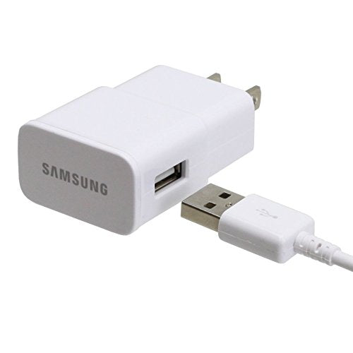 [Australia - AusPower] - Samsung 2.0 Amp Micro Home Travel Charger for Galaxy S3/S4/S5/Note 2/Note 3 - Non-Retail Packaging - White 1 Pack Standard Packaging 
