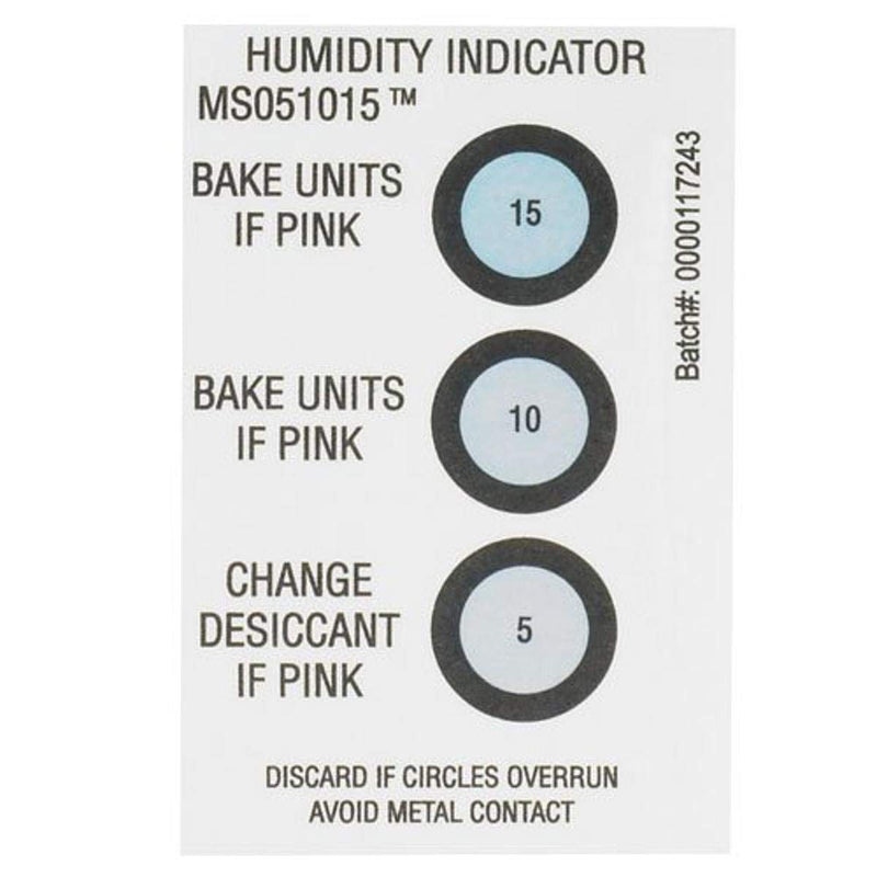 [Australia - AusPower] - Aviditi DES161 5-10-15% Humidity Indicators, 2" x 3" (Pack of 125) 