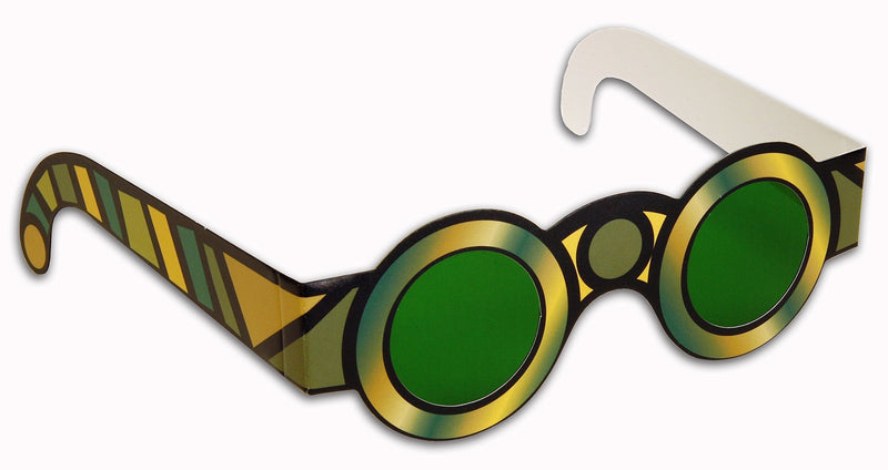 [Australia - AusPower] - Rainbow Symphony Wizard of OZ Green Spectacles - Emerald City Glasses, Package of 25 25 Pack 