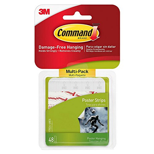 [Australia - AusPower] - Command Poster Hanging Strips, Small 48 ea (Pack of 2) 