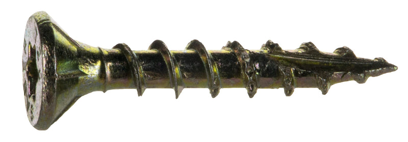 [Australia - AusPower] - Hard-to-Find Fastener 014973458911 Multi-Purpose Wood Screw, 6 x 1, Yellow, (Pack of 50) #6 x 1" 