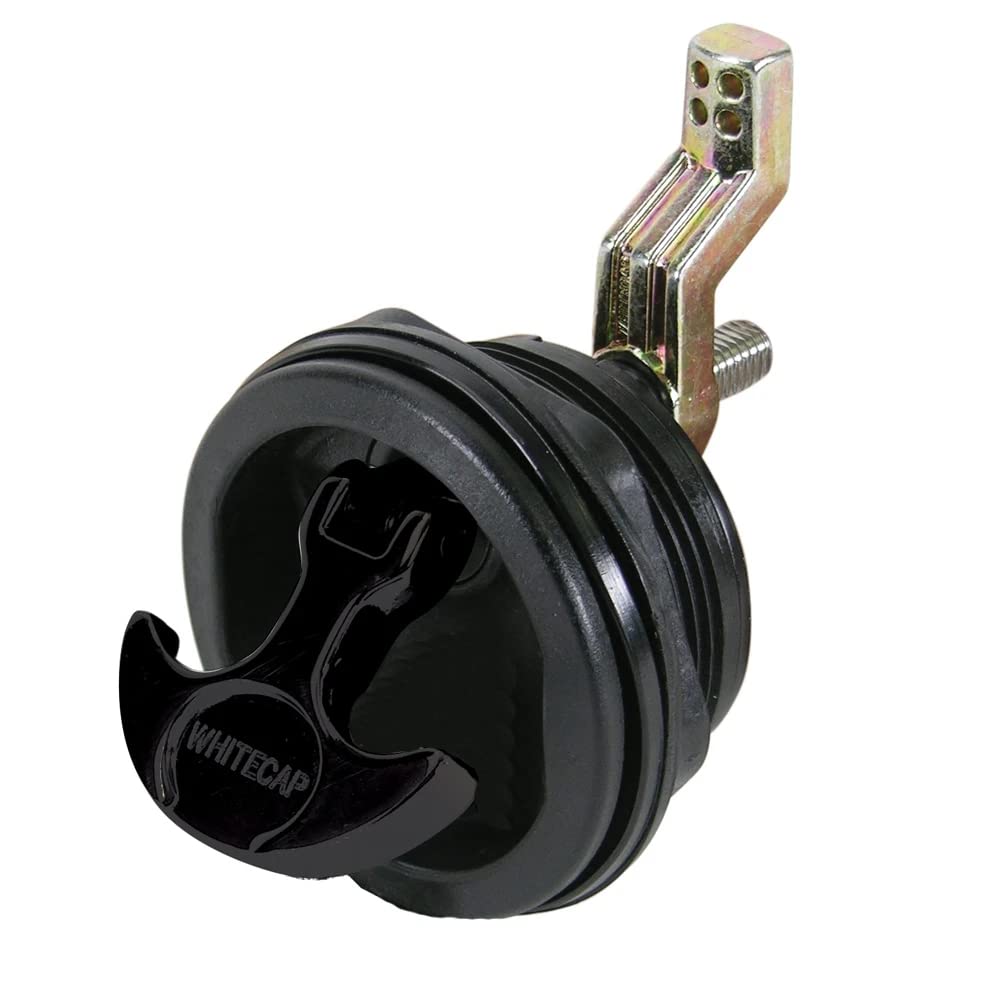 [Australia - AusPower] - Whitecap 3230BC Nylon Non-Locking T-Handle - Black 4H x 6L x 4W 