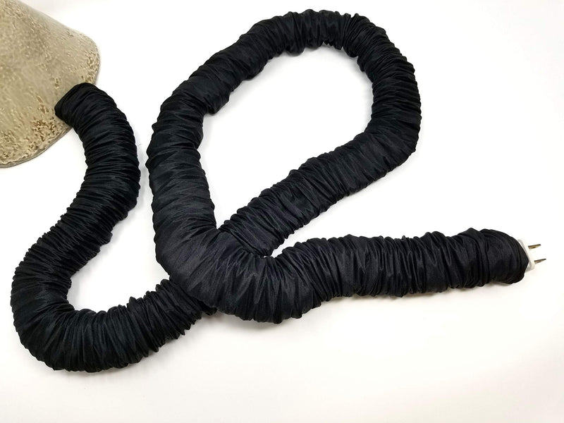 [Australia - AusPower] - Black Night CoverEase 9 Feet Lamp Cord Cover Tube 