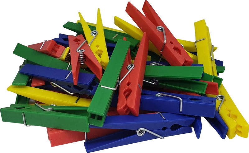 [Australia - AusPower] - Teacher Created Resources Plastic Clothespins (20649) 