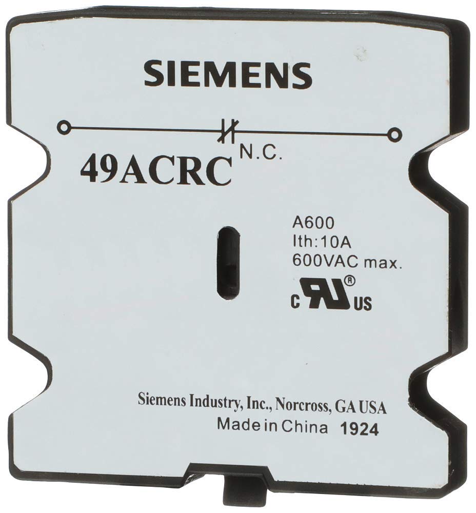 [Australia - AusPower] - Siemens SIE 49ACRC Auxiliary Contact 