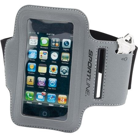 [Australia - AusPower] - Sportline Smart Phone Holder Armband, Extra Large, Silver 