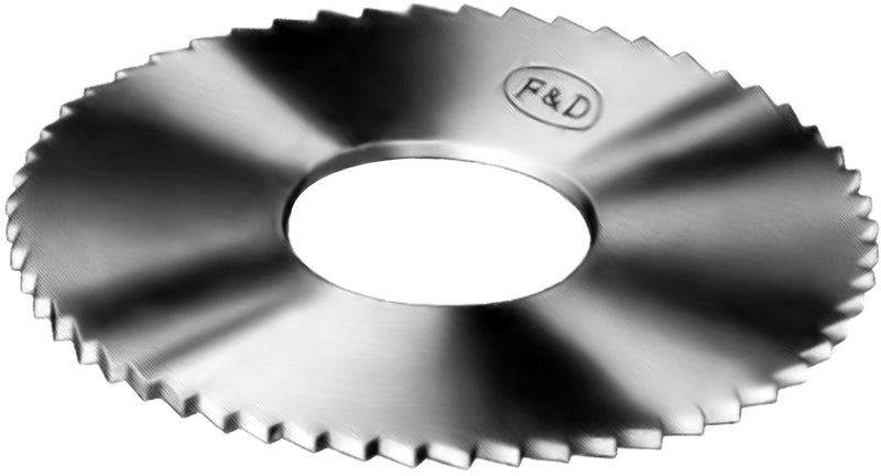 [Australia - AusPower] - F&D Tool Company ACS2229 Solid Carbide Slitting Saws, 5/8" Diameter, 0.012" Width, 1/4" Hole Size, 16 Teeth 