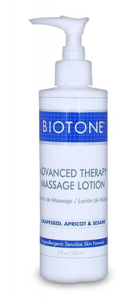 [Australia - AusPower] - BIOTONE Advanced Therapy Massage Lotion (8 oz w/ Pump) - Pack of 2 