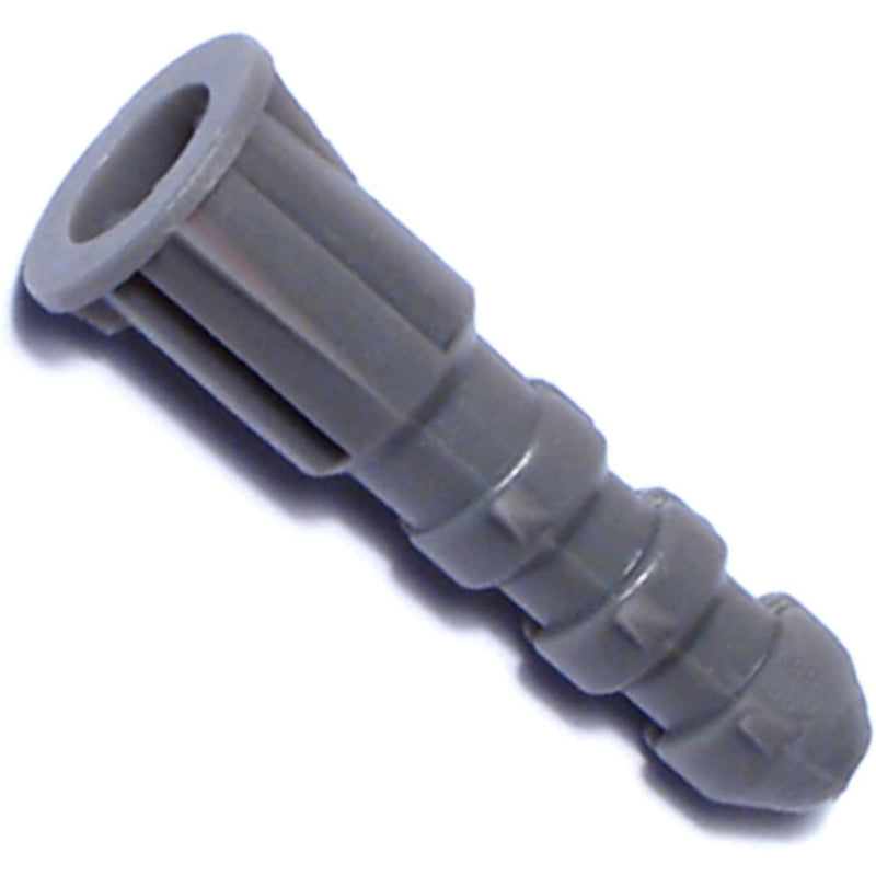 [Australia - AusPower] - Hard-to-Find Fastener 014973304683 Ribbed Plastic Anchors, 14-16 x 1-1/4, Piece-50, Gray 