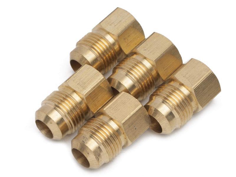 [Australia - AusPower] - LTWFITTING Flare 1/2" OD x 1/4" Female NPT Female Connector Tube Fitting(Pack of 5) 