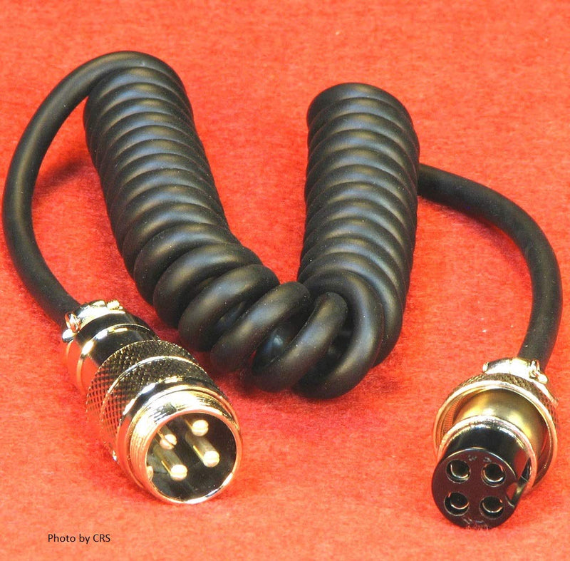 [Australia - AusPower] - Workman EX4 4 Pin Microphone Extension Cord For Cobra/Uniden CB plus Ham Radios 