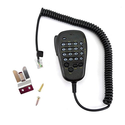 [Australia - AusPower] - Zeadio 6 Pin Mh-48a6j Handheld Shoulder Mic with Button for Yaesu Car Mobile Radio Ft-1500 Ft-1802 Ft-1900 Ft-2600 Ft-2800 Ft-2900 Ft-3000 Ft-7100 Ft-7800 Ft-8100 Ft-8500 Etc 