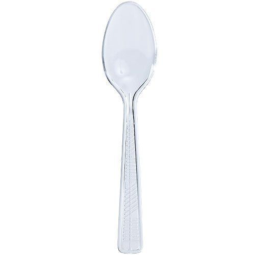 [Australia - AusPower] - Party Dimensions Plastic Clear | Pack of 48 Teaspoon, 48 count 