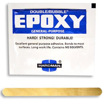 [Australia - AusPower] - Hardman Double Bubble Blue-Label General Purpose Slow-Setting Epoxy (2 hours) 10 Packs (#04005) 3.5 gram 