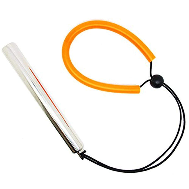 [Australia - AusPower] - Scuba Choice Scuba Dive 6.5" Stainless Steel Tank Rattle Signal Device Stick with Lanyard 