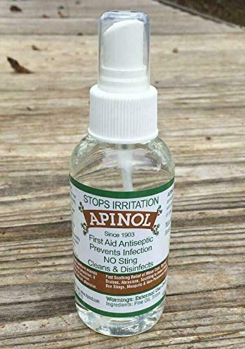 [Australia - AusPower] - Apinol First Aid Antiseptic Pine Oil - 4 Ounces 