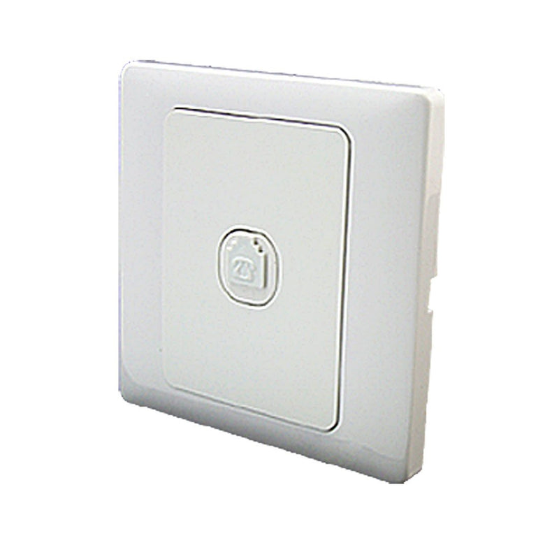 [Australia - AusPower] - Uxcell One Outlet RJ11 Modular Telephone Mounting Wall Plate for Landline Telephone 