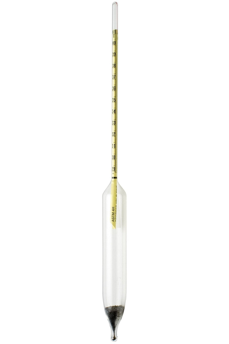 [Australia - AusPower] - SP Bel-Art, H-B DURAC 39/51 Degree API ASTM 5H Hydrometer (B61893-0500) 