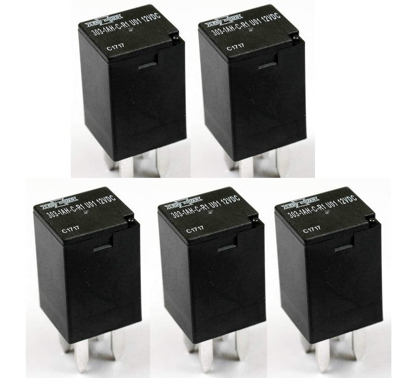 [Australia - AusPower] - General Purpose Relays SPNO 20A 12VDC (5 pieces) 