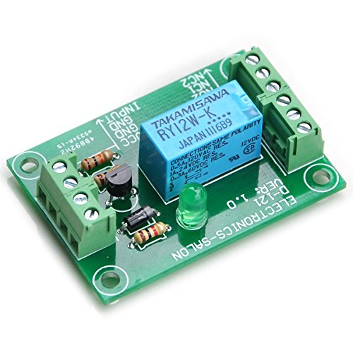 [Australia - AusPower] - ELECTRONICS-SALON DPDT Signal Relay Module, 12Vdc, RY12W-K Relay. Has Assembled. DC 12V 