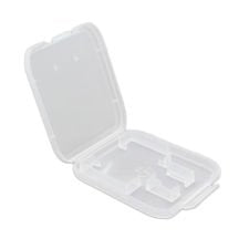 [Australia - AusPower] - eTECH Collection 20 Pack of Clear Plastic SD/SDHC/SDXC/MicroSD/MicroSDHC/MicroSDXC Memory Card Case Holder for SanDisk/Kingston/Transcend/Samsung Memory Card (Case Only, Memory Card Not Included) 