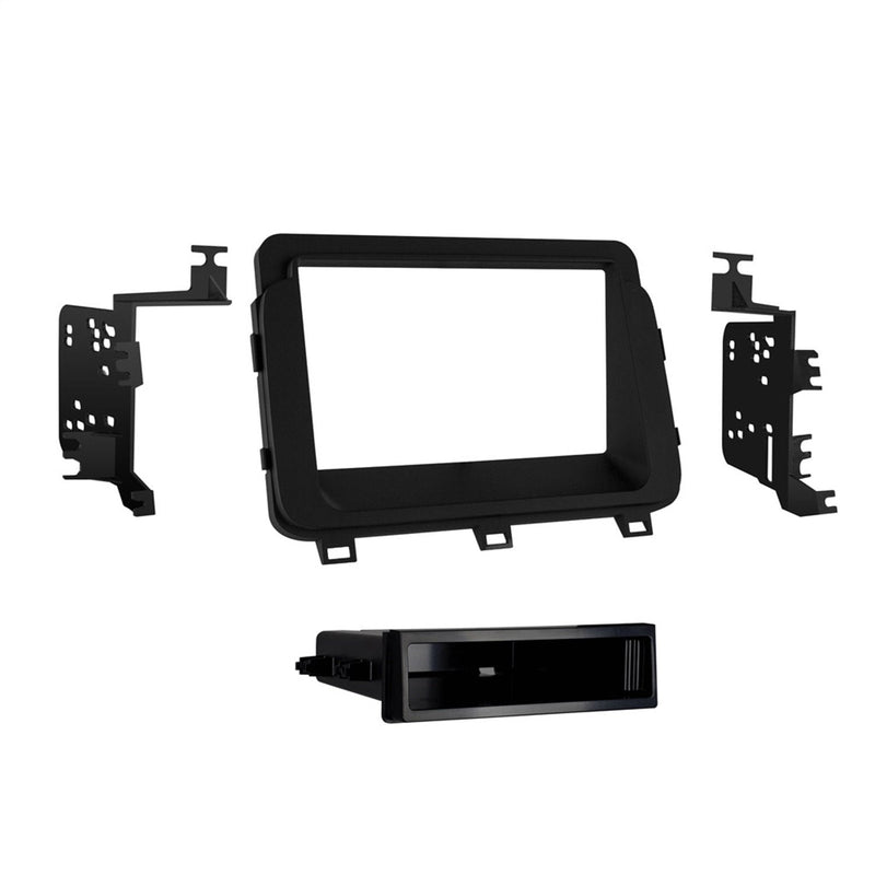 [Australia - AusPower] - Metra 99-7359B 2014 & Up Kia Optima Single-Din Installation Kit, Matte Black 