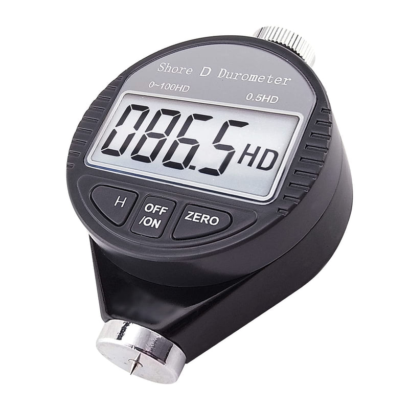 [Australia - AusPower] - Portable 0-100HD Shore D Hardness Tester Meter Digital Durometer Scale for Rubber, Tire, Plastic, Thermal Plastic, Flooring, Bowling Ball with Large LCD Display 