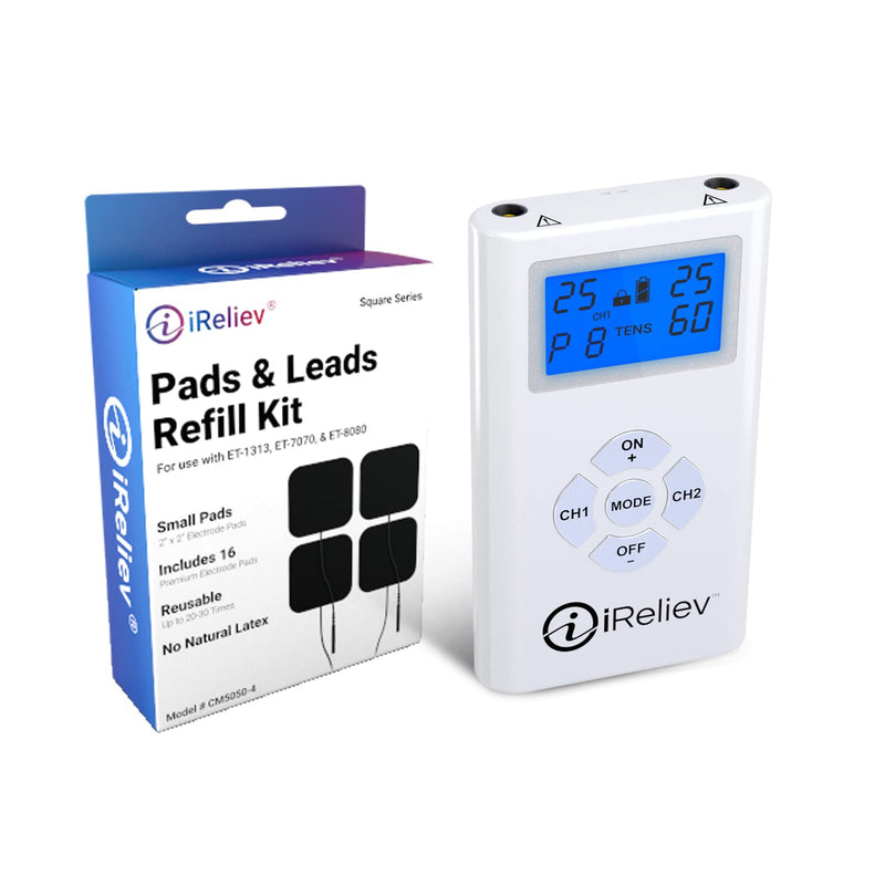 [Australia - AusPower] - iReliev TOP-Best TENS Massager Unit Bundle for Pain Relief! The iReliev Bundle Has a 30 Day Money Back Guarantee 