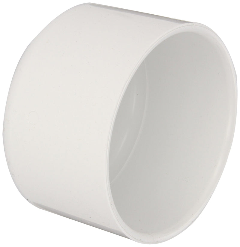 [Australia - AusPower] - Spears 447 Series PVC Pipe Fitting, Cap, Schedule 40, 1/2" Socket (Pack of 10) 0.5 Inch 