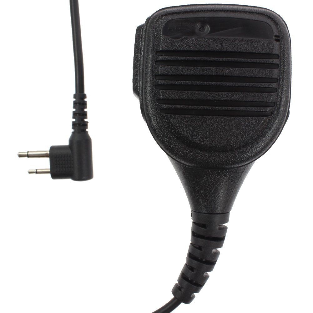 [Australia - AusPower] - Tenq Professional Heavy Duty Shoulder Remote Speaker Mic Microphone PTT for 2-pin Motorola Radio Cp040 Cp200 Xtni DTR Vl50 