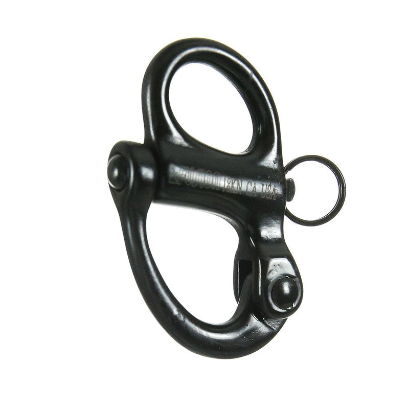 [Australia - AusPower] - Fusion Climb Quick Release High Strength Snap Shackle 18KN Pull-Lock, Black 