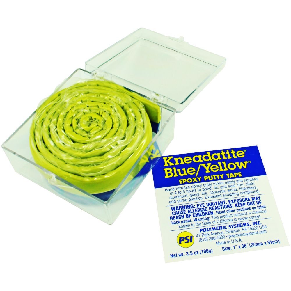[Australia - AusPower] - Epoxy Putty Tape, 36 Inches- Blue Yellow with Green Stuff 
