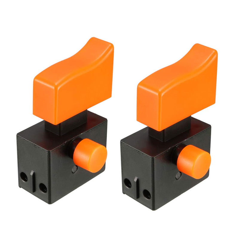 [Australia - AusPower] - uxcell a14041800ux0348 HY15 Latching NO+NO DPST Switch 18A 125V 12A/2A/10A 250V AC (Pack of 2) 