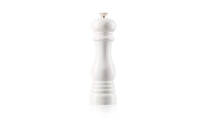 [Australia - AusPower] - Le Creuset Pepper Mill, 8" x 2 1/2", White 
