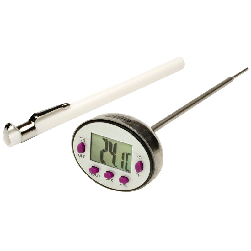 [Australia - AusPower] - SP Bel-Art, H-B DURAC Calibrated Electronic Stainless Steel Stem Thermometer, -40/232C (-40/450F), 127mm (5 in.) Probe (B60900-1600) 