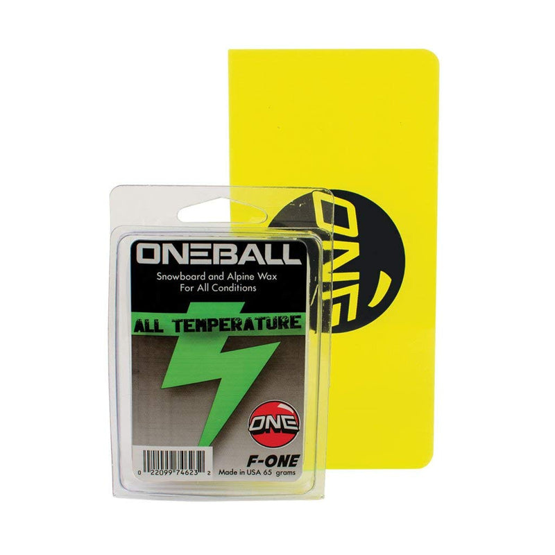 [Australia - AusPower] - One Mfg Mini Ski & Snowboard Wax Kit - Universal Wax & Scraper Included 