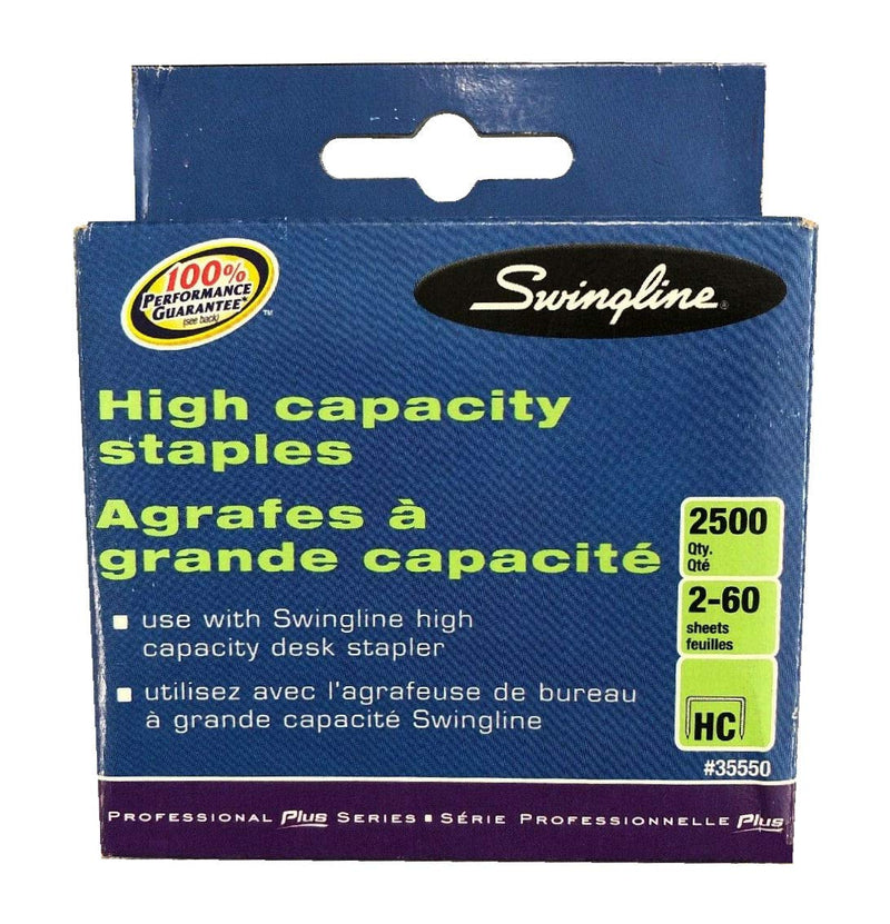 [Australia - AusPower] - High-Capacity Staples, 3/8" Leg Length, 2500 Per Box 