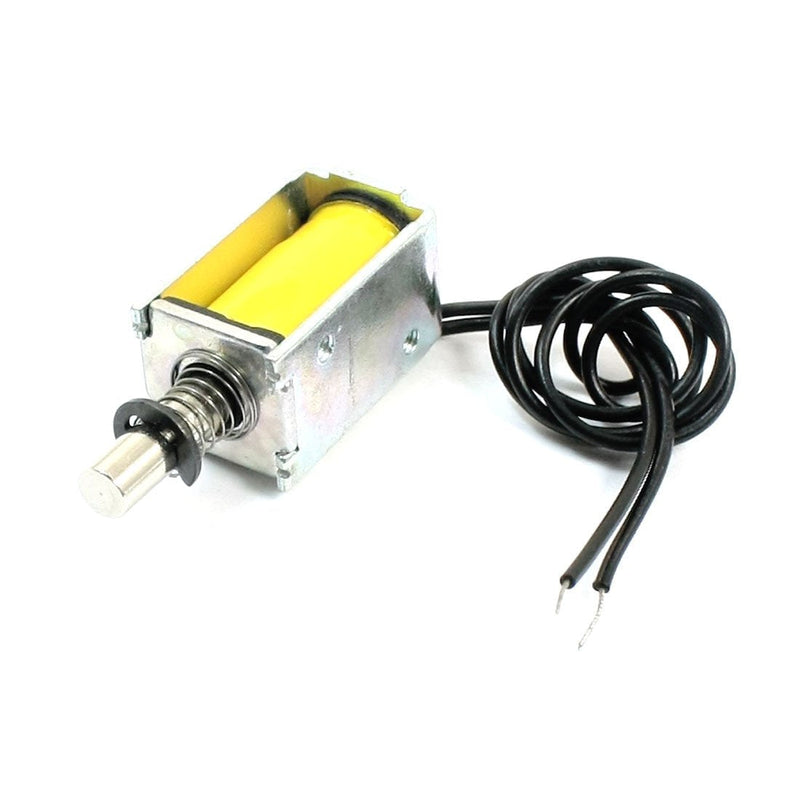 [Australia - AusPower] - Uxcell a14052800ux0914 Push Pull Type Open Frame Solenoid Electromagnet, 5V, 1 mm, 100 g, 2 mm, 50 g Force 