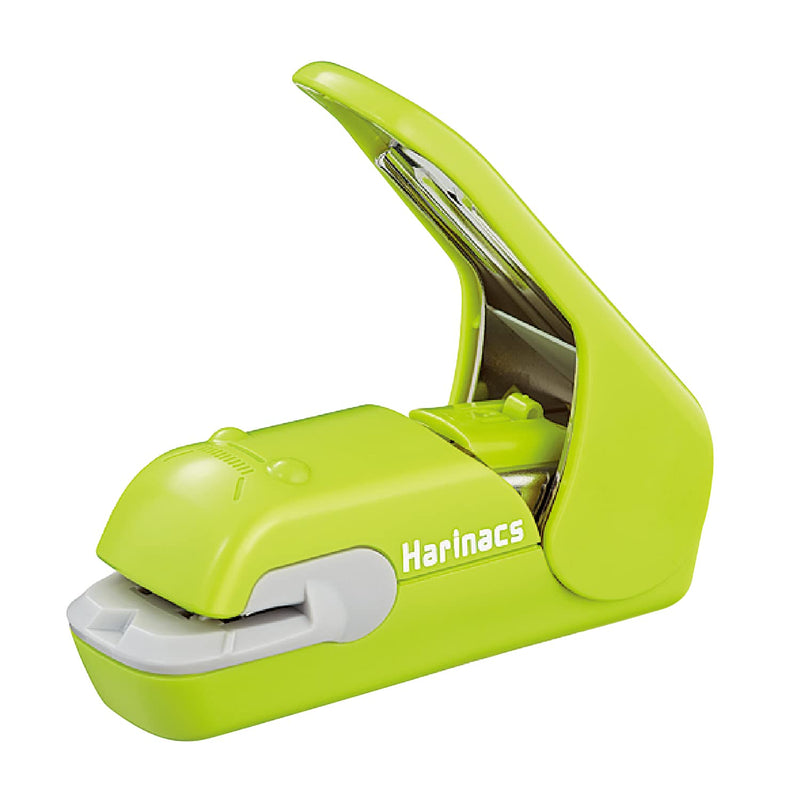 [Australia - AusPower] - Kokuyo Harinacs Press Staple-free Stapler; With this Item, You Can Staple Pieces of Paper Without Making Any Holes on Paper. [Pink]［Japan Import］ (Green) Green 