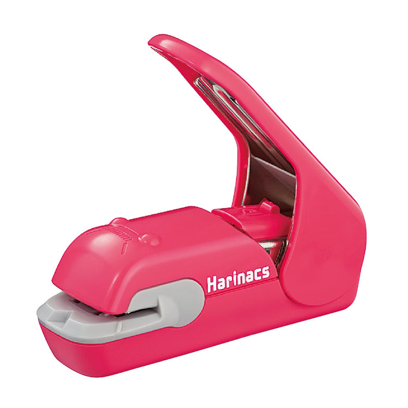 [Australia - AusPower] - Kokuyo Harinacs Press Staple-free Stapler; With this Item, You Can Staple Pieces of Paper Without Making Any Holes on Paper. [Pink]［Japan Import］ (Pink) 