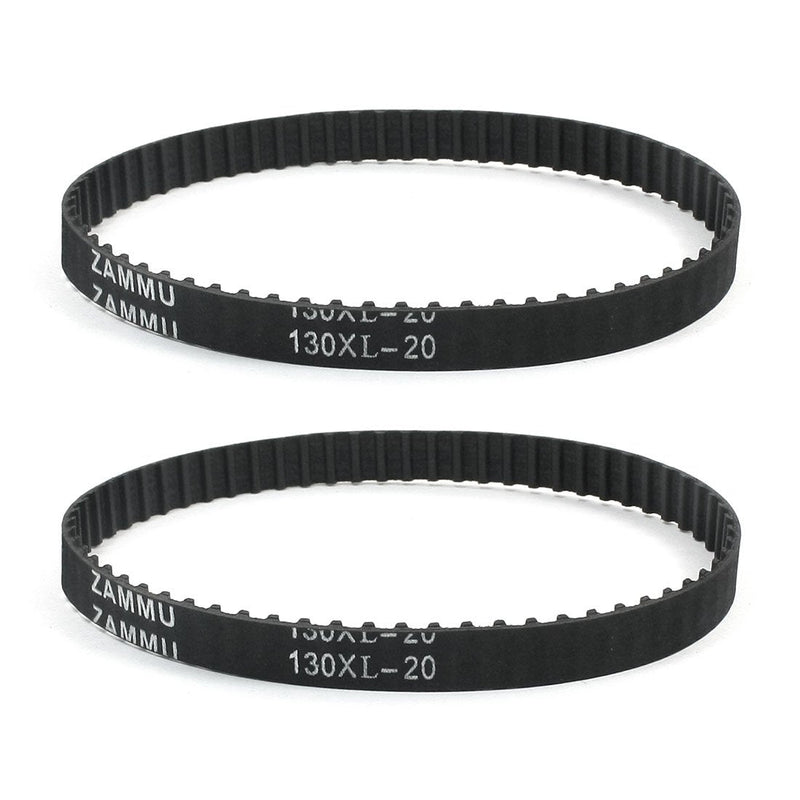 [Australia - AusPower] - uxcell 2 x 130XL 65 Teeth 10mm Width Rubber Cogged Industrial Timing Belt 13" 