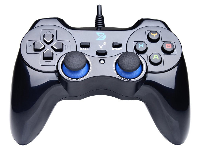 [Australia - AusPower] - ZD-V+ USB Wired Gaming Controller Gamepad For PC/Laptop Computer(Windows XP/7/8/10/11) & PS3 & Android & Steam - [Black] 