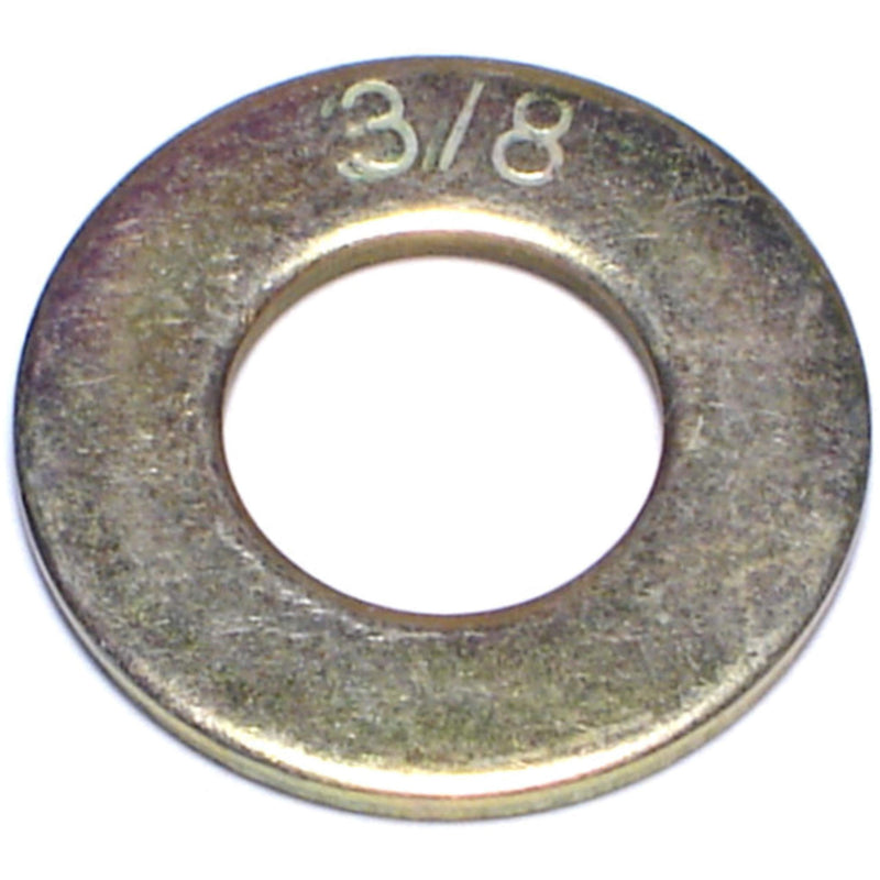 [Australia - AusPower] - Hard-to-Find Fastener 014973321093 Grade 8 SAE Flat Washers, 3/8-Inch, 50-Piece Alloy Steel 