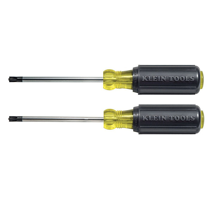 [Australia - AusPower] - Klein Tools 32378 Combination Tip Screwdriver Set with #1 and #2 Combination Tips and Cushion-Grip Handles, 2-Piece 