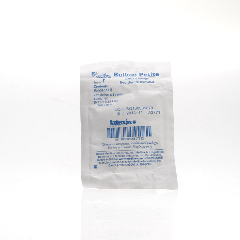 [Australia - AusPower] - Medline NON25850Z Bandage, Gauze, Bulked Ii, 2.25" x 3 yd, Stroll (Pack of 12) 